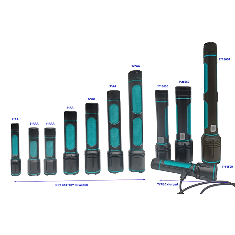 Đèn pin 1500 Lumen có thể sạc lại công suất cao