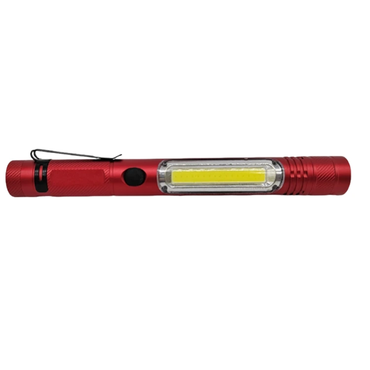 Portable Clip COB LED Flashlight