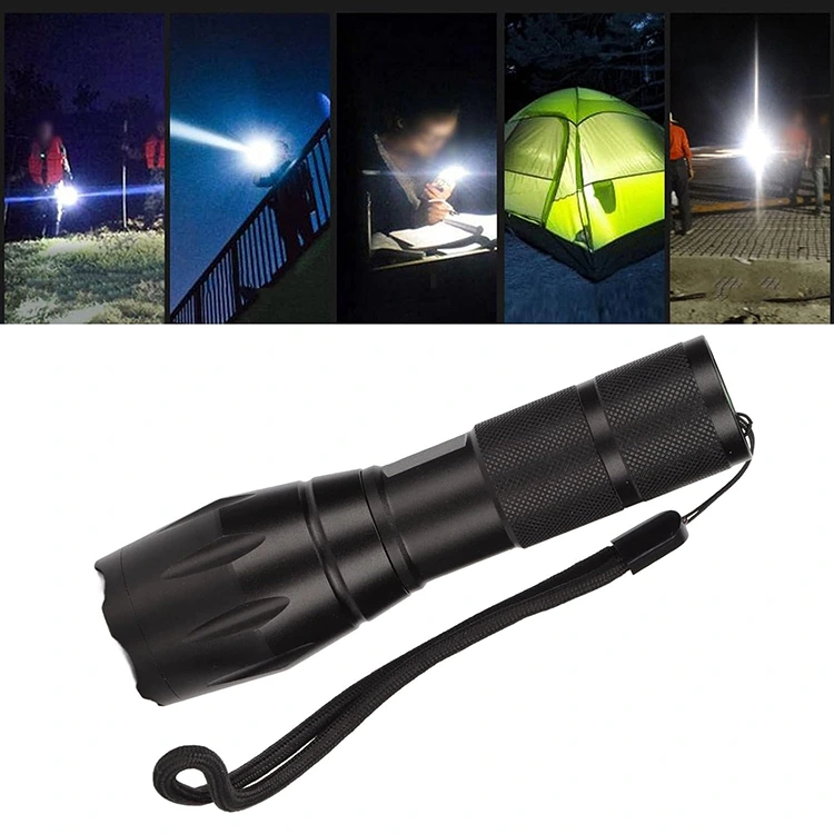 250lm tactical LED zoom fashlight