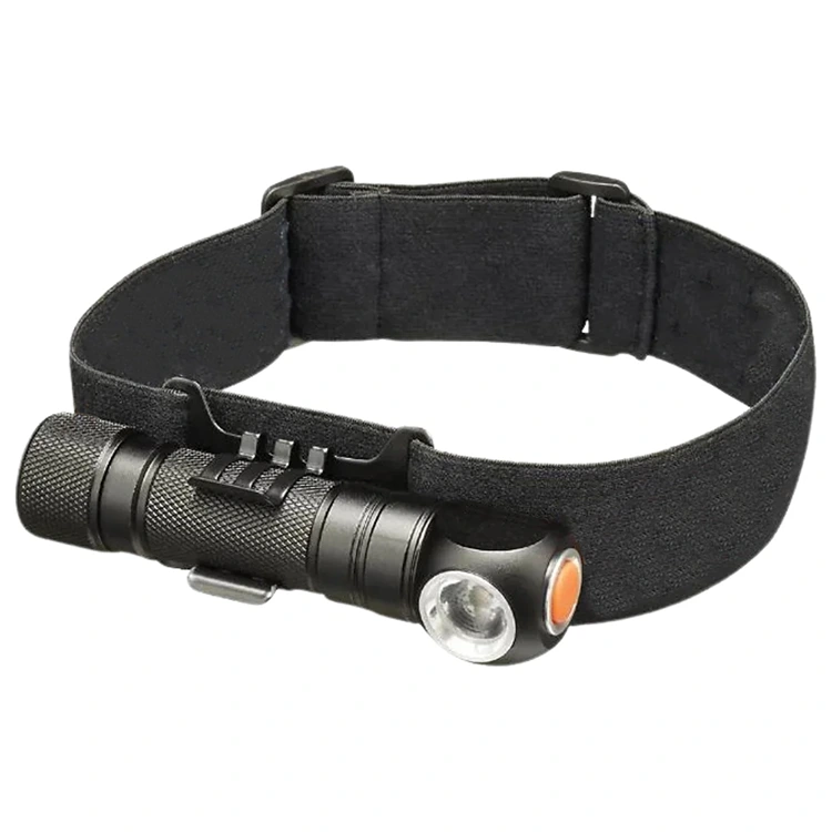 2in1 Rechargeable Headlamp And Pocket Flashlight